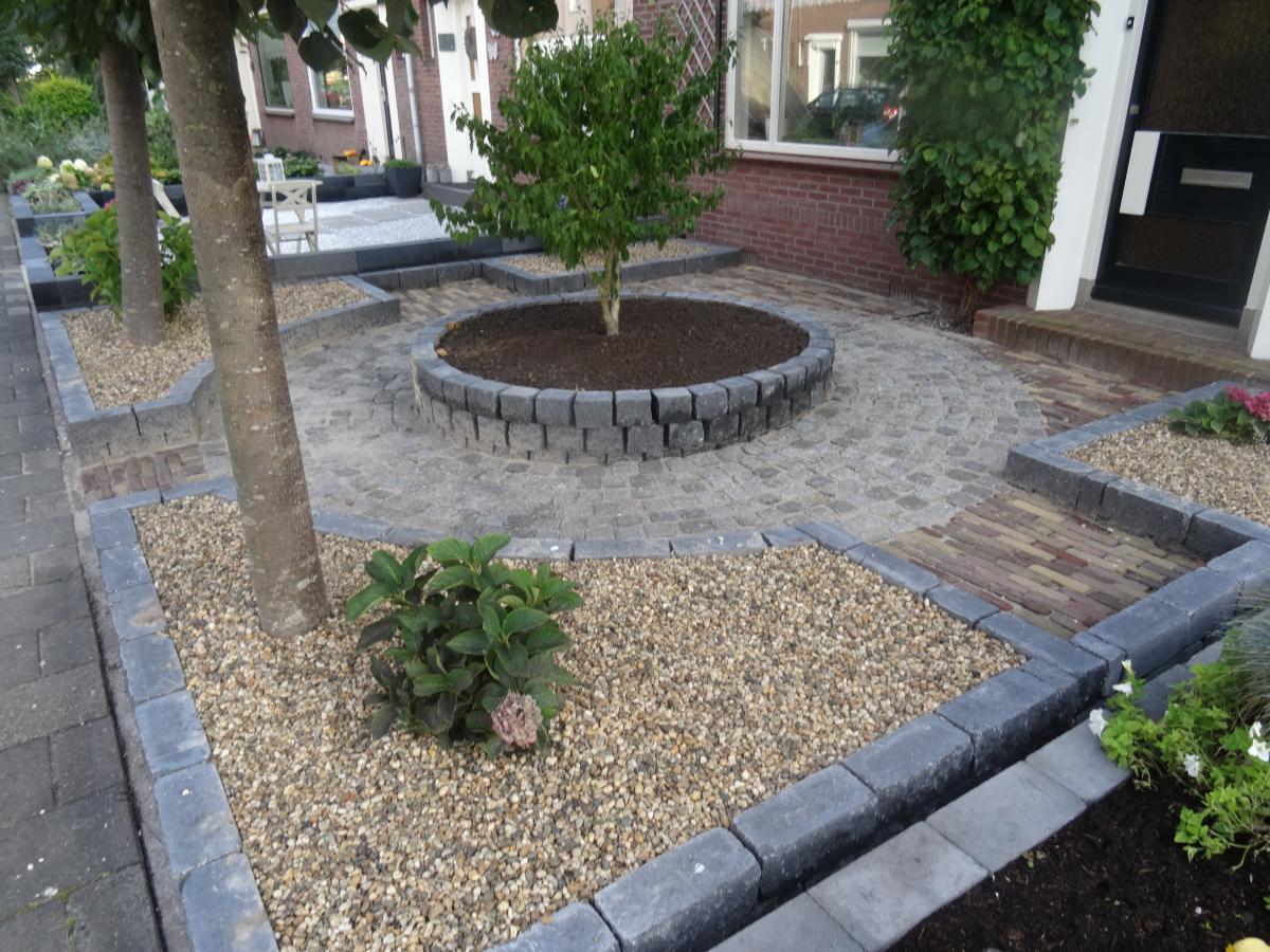 Voortuin Portugese keitjes